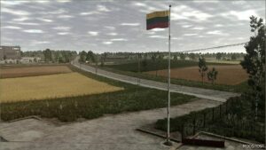 FS25 Decoration Mod: Lithuanian Flag (Image #2)