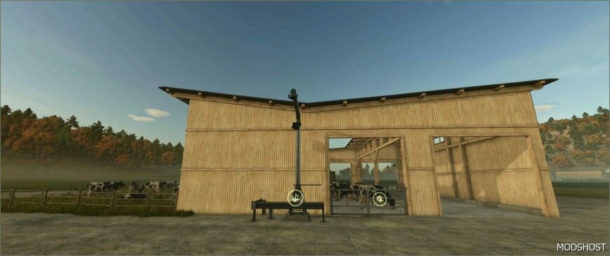 FS25 Mod: Cowshed Oldenfarm Edition (Featured)