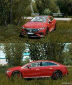 ETS2 Mercedes-Benz Car Mod: 2022 Mercedes-Benz EQS 580 V2.7 (Featured)