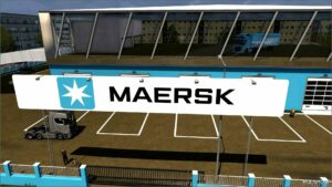 ETS2 Mod: Maersk Garage D-Deck 20 11 2024 1.53 (Image #5)