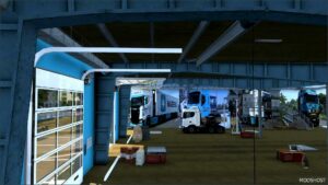 ETS2 Mod: Maersk Garage D-Deck 20 11 2024 1.53 (Image #11)