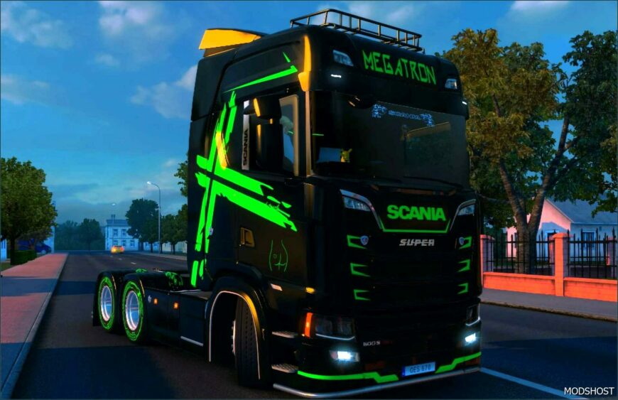 ETS2 Scania Mod: S Skin Pack (Featured)