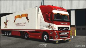 ETS2 Volvo Truck Mod: FH5 Frank DE Ridder + Trailer V5.0 (Featured)