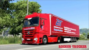 ETS2 Mod: Zakarpateurotrans Skin Pack V1.1 (Image #3)