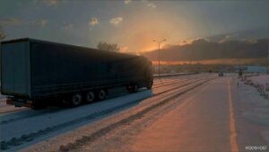 ETS2 Winter Weather Mod: Reshade (Image #2)