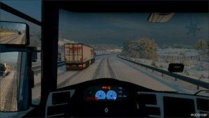 ETS2 Winter Weather Mod: Reshade (Image #6)