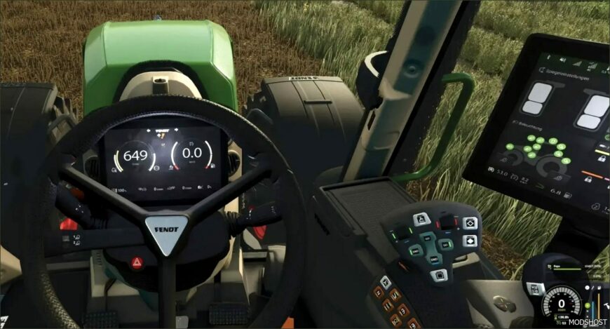 FS25 Fendt Tractor Mod: Pack Dark Screen V1.2 (Featured)