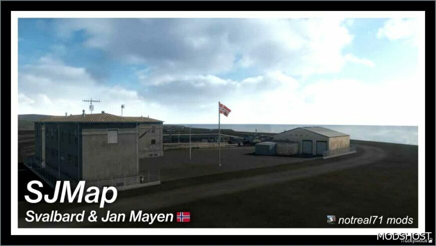 ETS2 Mod: Sjmap – JAN Mayen V4.0 1.53 (Featured)