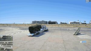 GTA 5 Vehicle Mod: Gooseneck Car Trailer Add-On (Image #2)