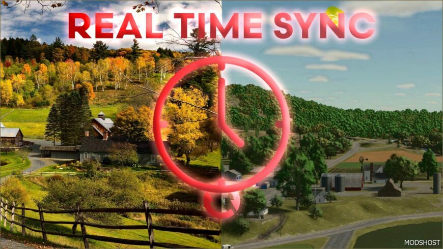 FS25 Mod: Real Time Sync (Featured)