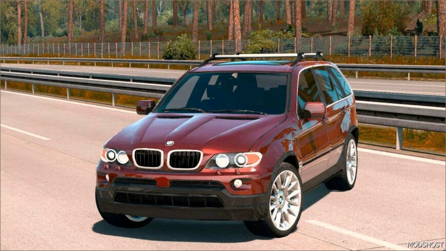 ETS2 BMW Car Mod: X5 E53 (2005) V2.2 (Featured)