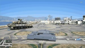 GTA 5 Military Vehicle Mod: Landkreuzer P1000 Ratte Tank Add-On (Image #2)