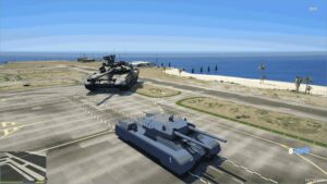 GTA 5 Military Vehicle Mod: Landkreuzer P1000 Ratte Tank Add-On (Image #3)