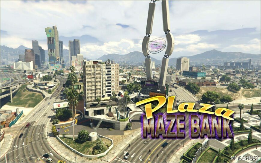 GTA 5 Map Mod: Plaza Maze Bank Menyoo V Final (Featured)