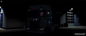 ETS2 Scania Interior Mod: NG V8 Lightboard (Image #2)