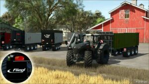 FS25 Mod: Fliegl ASW288 Schubboden Multi Trailer (Featured)