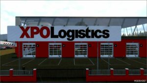 ETS2 Mod: XPO Logistics Garage D-Deck 1.53 28 11 2024 (Featured)