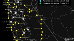 ATS Map Mod: More American Cities (California) V1.3 (Image #2)