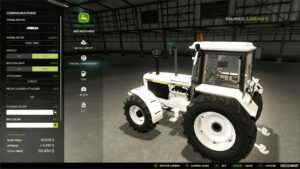 FS25 John Deere Tractor Mod: 3650 Restored (Image #3)