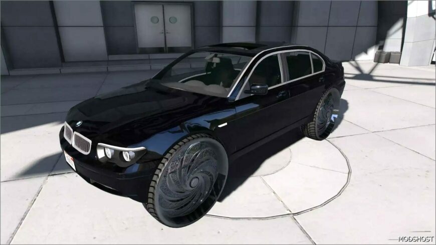 GTA 5 BMW Vehicle Mod: 2004 BMW 740LI (Featured)