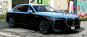 GTA 5 BMW Vehicle Mod: 2023 BMW I7 M70 E (Featured)