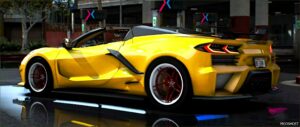 GTA 5 Corvette Vehicle Mod: 2025 Chevy Corvette C8 Z06 Custom (Image #2)