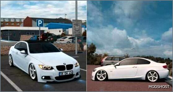 ETS2 BMW Car Mod: 3 Series E92 M-Tech (Featured)