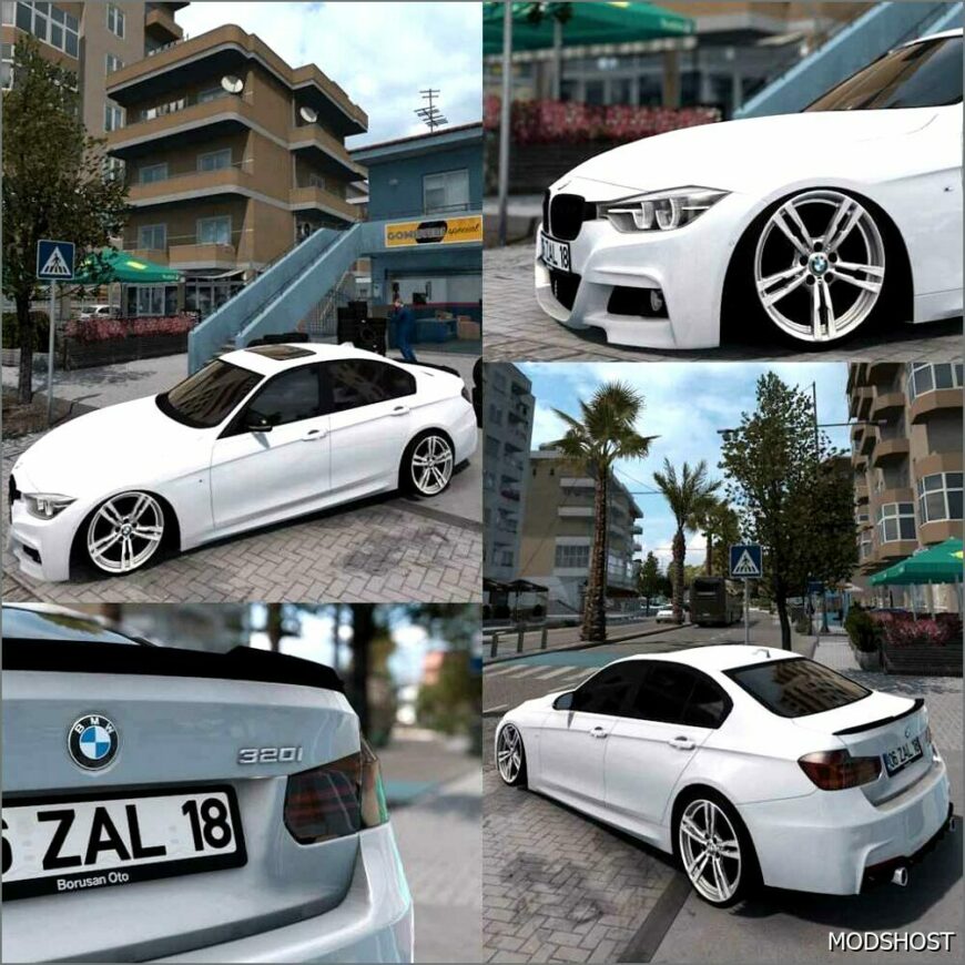 ETS2 BMW Car Mod: 320I F30 M Sport (Featured)