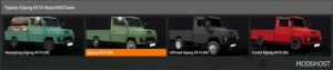 BeamNG Toyota Truck Mod: Kijang KF10 Pickup 1977 V1.1 0.33 (Image #3)