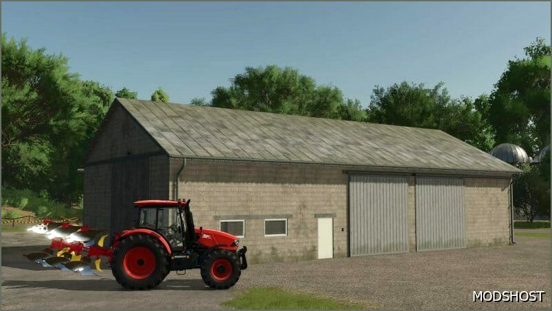 FS25 Shed Mod: OLD Warehouse (Featured)