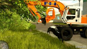 FS25 Hitachi Excavator Mod: FH200W.3 (Image #3)