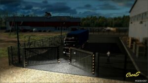 ETS2 Mod: Animated Gates in Companies V4.8 (Image #2)