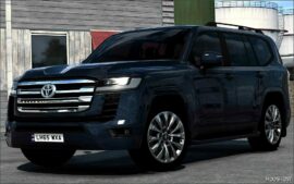 ETS2 Toyota Car Mod: Land Cruiser 300 2022 V1.4 (Image #2)