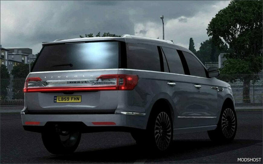 ETS2 Realistic Car Mod: Lincoln Navigator 2020 V1.2 (Featured)