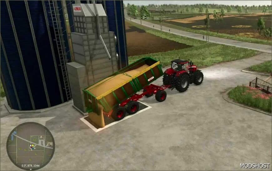 FS25 Trailer Mod: Retro Kroger HKD 402, 3-Axle (Featured)