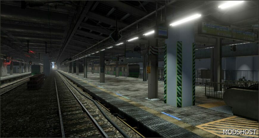 BeamNG Map Mod: Shinjuku Station, Tokyo, Japan 0.33 (Featured)