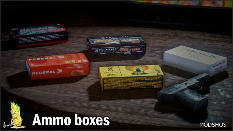 GTA 5 Mod: 9MM Firearm Ammunition Boxes (Featured)