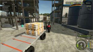 FS25 Trailer Mod: Kroeger HKD 402 Flatbed Autoload (Image #3)