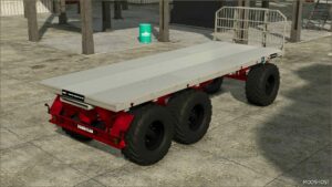 FS25 Trailer Mod: Kroeger HKD 402 Flatbed Autoload (Image #4)