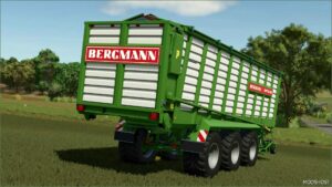 FS25 Auger Mod: Bergmann Shuttle 490 S (Multifruit) V1.0.0.1 (Featured)