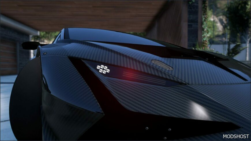 GTA 5 Lamborghini Vehicle Mod: Huracan Super Trofeo EVO2 (Carbon Fiber Livery) Add-On (Featured)