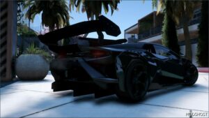 GTA 5 Lamborghini Vehicle Mod: Huracan Super Trofeo EVO2 (Carbon Fiber Livery) Add-On (Image #2)