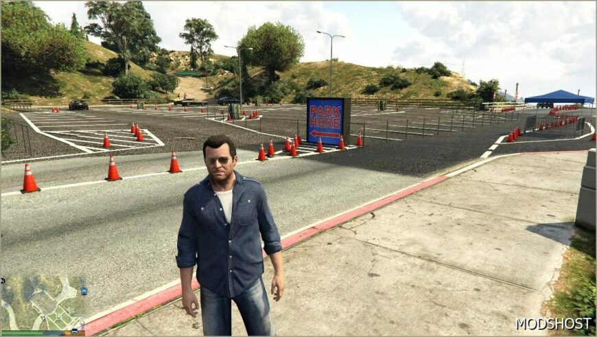 GTA 5 Mod: Real One-Way Traffic at The Griffith Observatory (Ymap) V1.1 (Featured)