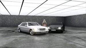 BeamNG Mercedes-Benz Car Mod: W140 S-Class 1991-1998 0.33 (Featured)