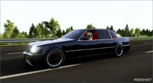 BeamNG Mercedes-Benz Car Mod: W140 S-Class 1991-1998 0.33 (Image #5)