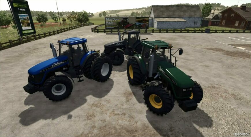 FS25 Challenger Medium Mod: MT600 Series (Special Warrior Edition) V1.0.1 (Featured)