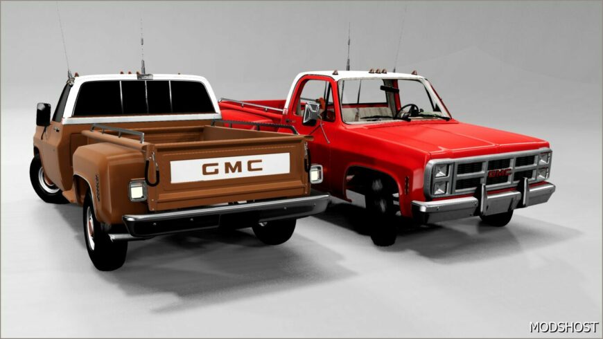 BeamNG GMC Car Mod: SIERRA (old school) 0.33 (Featured)