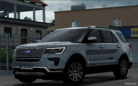 ETS2 Ford Car Mod: Explorer Platinum 2019 V1.6 1.53 (Image #4)