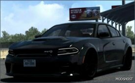 ATS Dodge Car Mod: Charger SRT Hellcat Redeye Widebody 2021 V1.4 (Image #9)