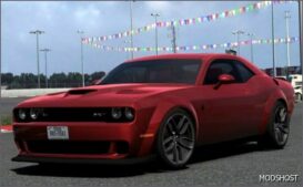 ATS Dodge Car Mod: Challenger SRT Hellcat Widebody 2018 V2.2 (Image #2)